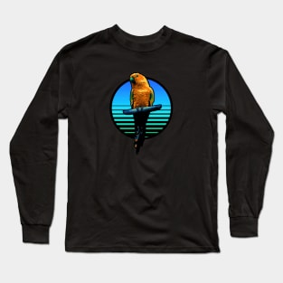 80s Retro Sun Conure Long Sleeve T-Shirt